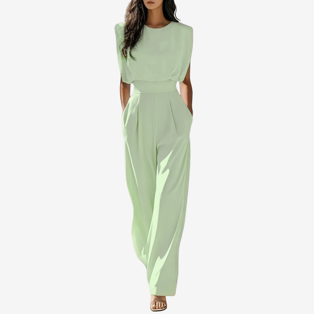 VALERIE | DEFINED WAIST JUMPSUIT