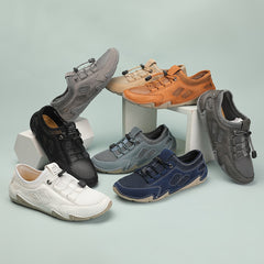Set di scarpe da ginnastica leggere in vari colori: bianco, nero, grigio, beige e blu