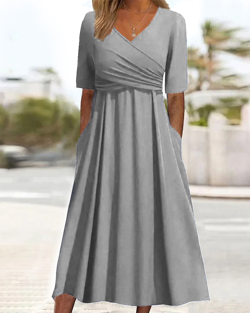 Katharin Luxurious Spring Midi Dress