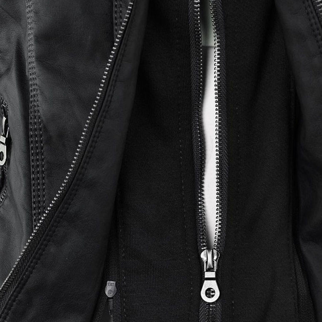 Monica | Robust and Elegant Leather Jacket