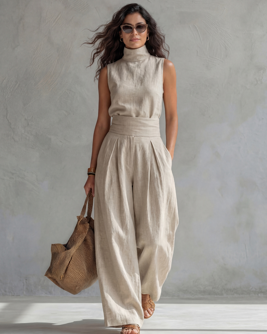 PATRICIA | WIDE-LEG TWO-PIECE SET