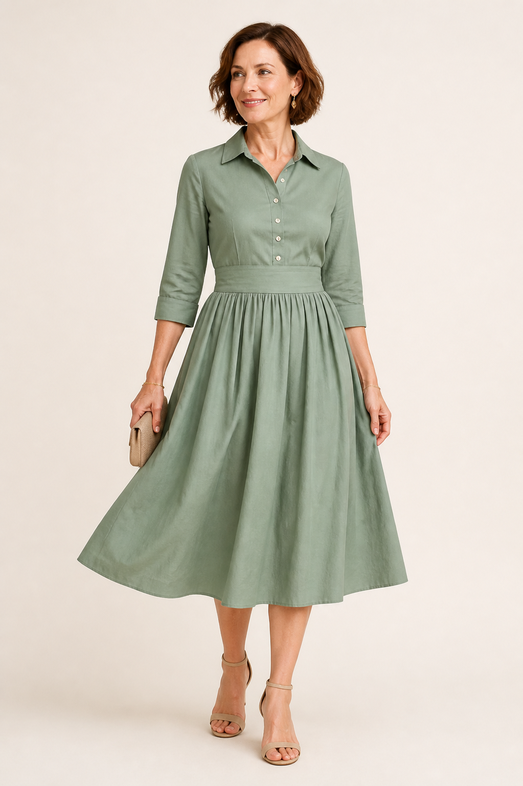 Renaissance Midi Dress