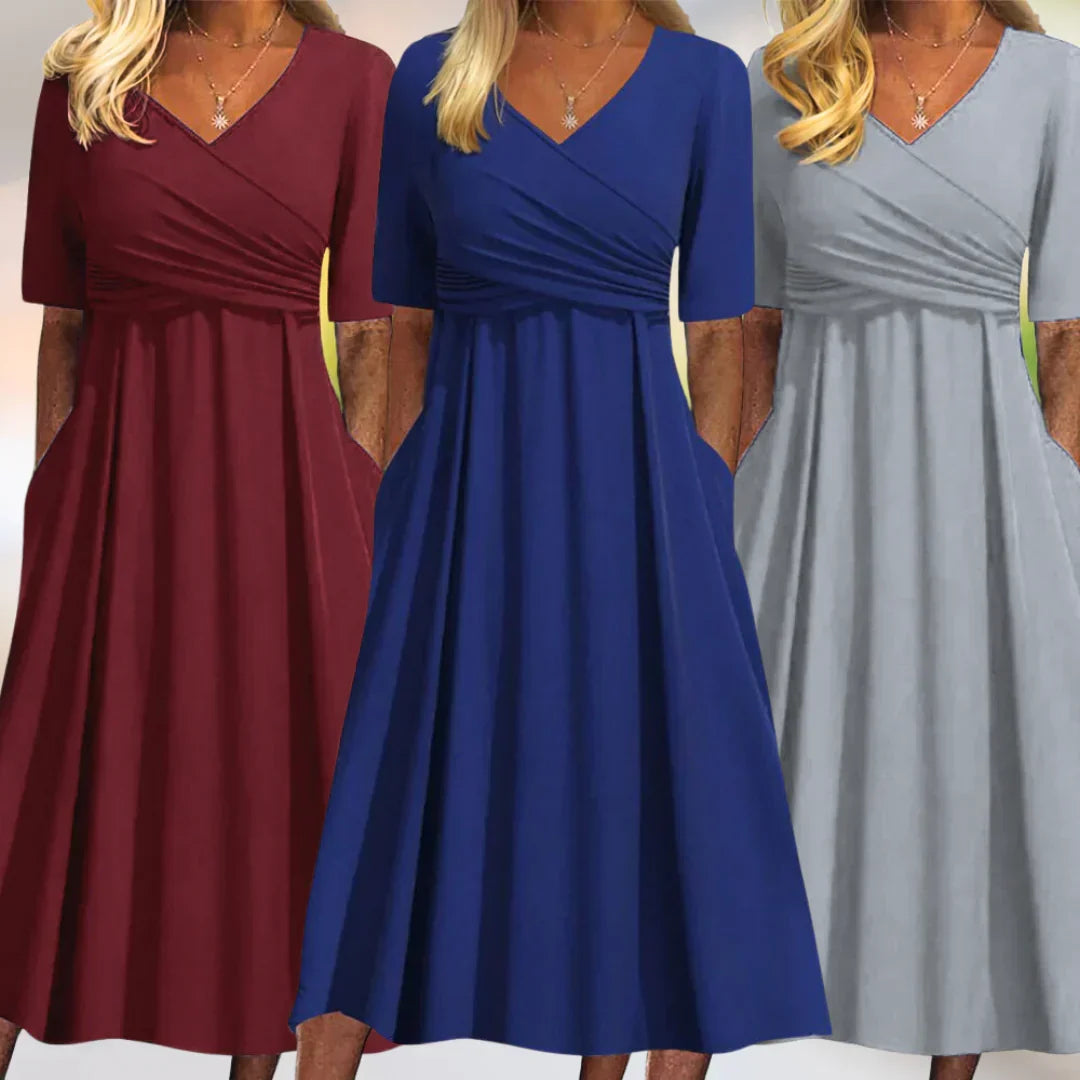 Katharin Luxurious Spring Midi Dress
