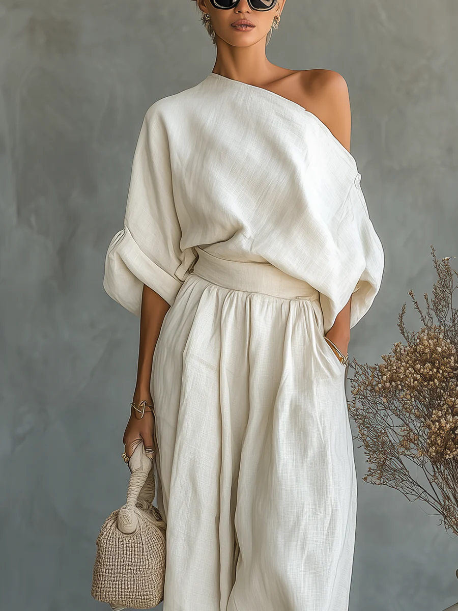 SUSAN | OFF-SHOULDER TWO-PIECE SET