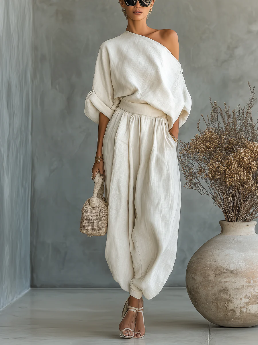 SUSAN | OFF-SHOULDER TWO-PIECE SET