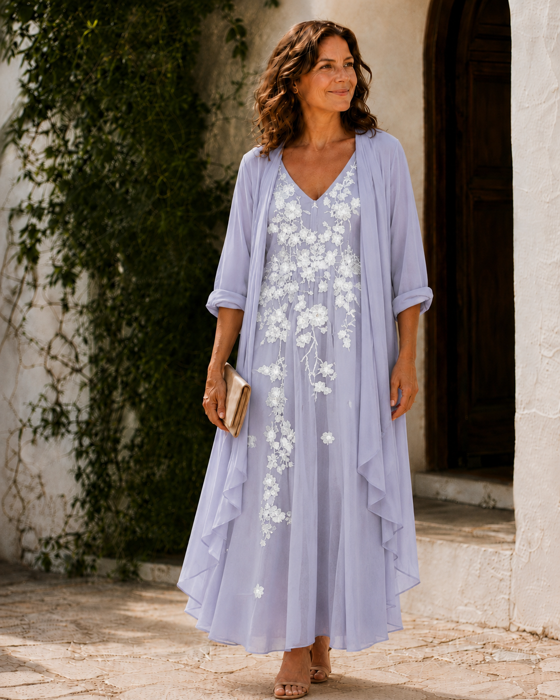 Juliet | Lace Duster Dress